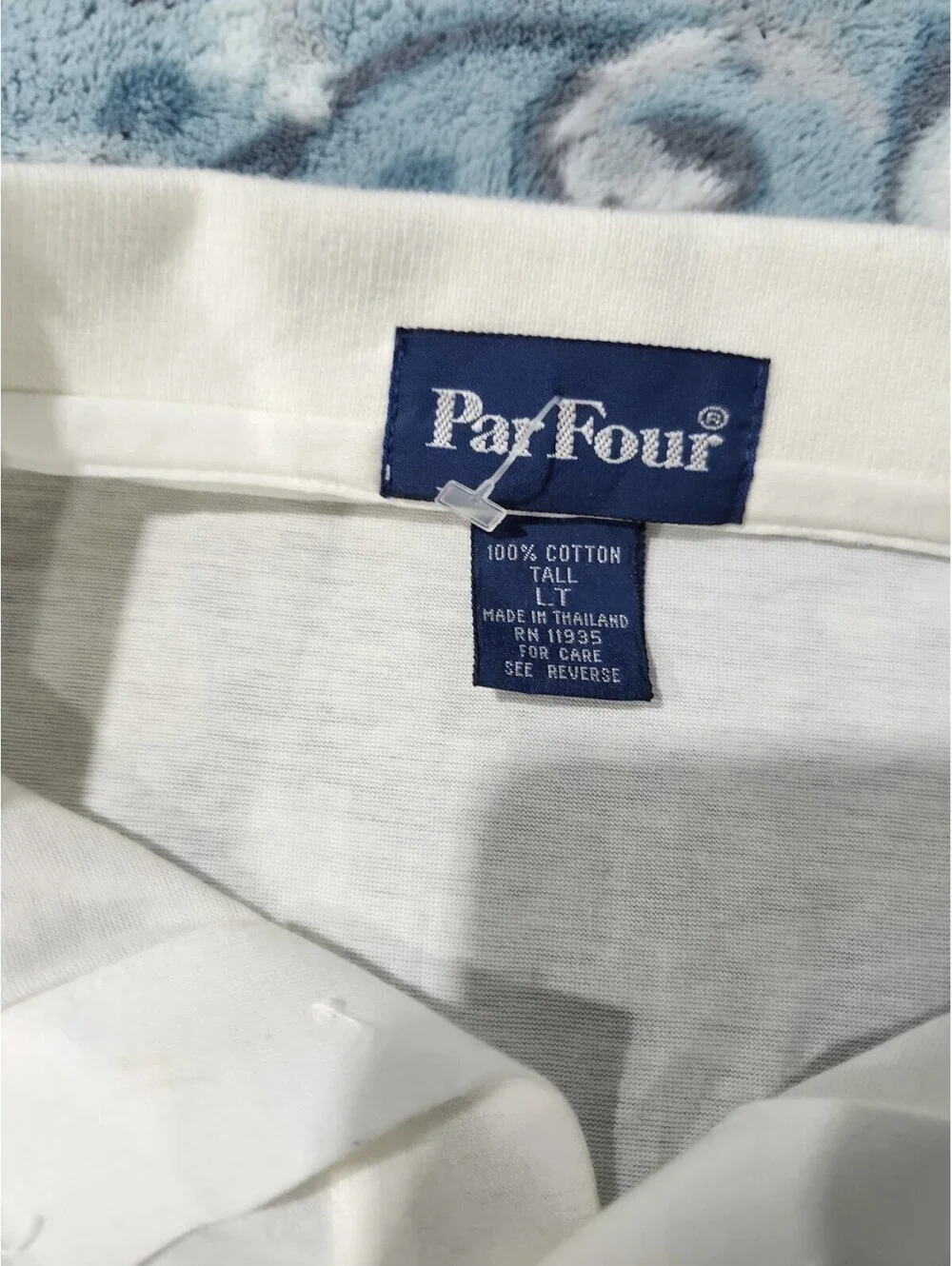 vintage Par Four brand men's polo shirt Golf Size Large Tall